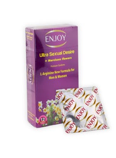 ENJOY U. S.D+Narcissus Flowers Premium Condoms 12Pcs  - Image 5