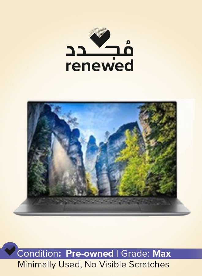 Renewed - Core Precision 5550 Laptop With 15.6 Inch Ips Core I7-10850H 32 Gb Ram 1 Tb Ssd 4 Gb Nvidia Quadro T2000 4 Gb English/Arabic Grey