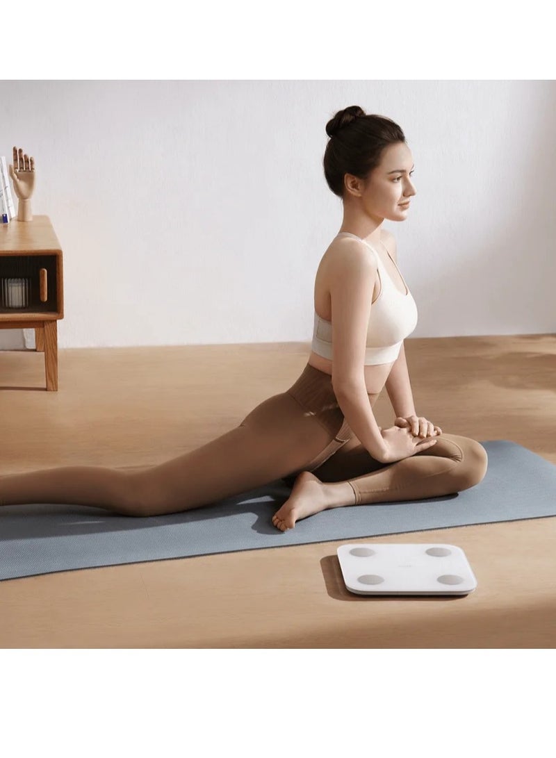 Xiaomi Body Composition Smart Scale S400 13 Body Metrics, High-Precision BIA Sensors, Bluetooth Sync, Auto User Recognition, LED Display, Tempered Glass, Pregnancy Mode, 150kg Capacity – White - pnsku/N70094393V/45/_/1721631741/579f1f88-b7f5-4ad8-b7fd-854ea04f2a9b