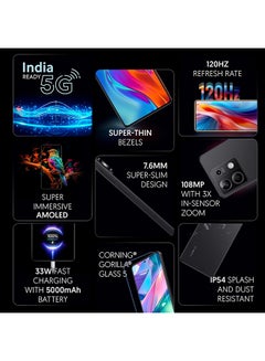 Xiaomi Redmi Note 13 Dual SIM Stealth Black 8GB RAM 256GB 5G - Global Version  - Image 2