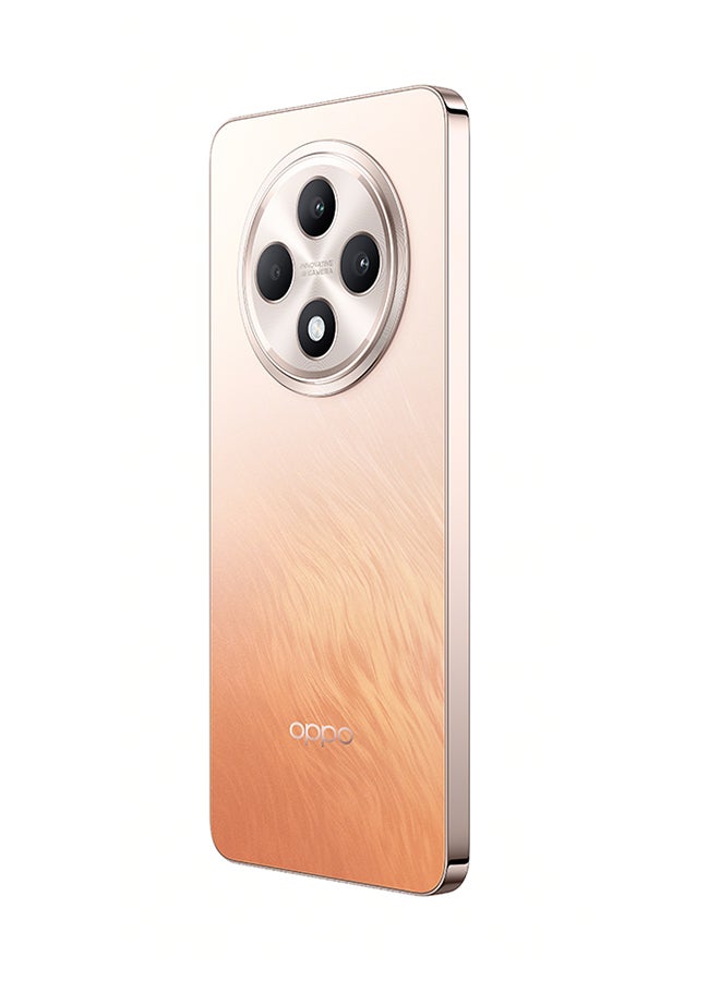 OPPO - Reno 12F 5G Dual SIM Amber Orange 12GB RAM 256GB - Middle East Version - Image 1
