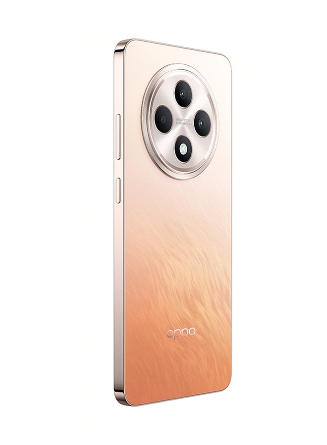 OPPO - Reno 12F 5G Dual SIM Amber Orange 12GB RAM 256GB - Middle East Version - Image 1