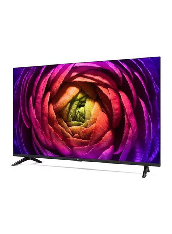 LG - Renewed -  50-Inch Smart TV 4K 50UR73 Black - Image 1