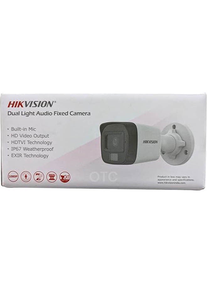 HIKVISION HIKVISION 2Mp Outdoor Dual Light + Audio Mic Wired Cctv 1080P Camera  - Image 3