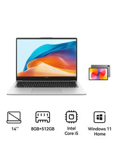HUAWEI MateBook D14 Laptop With 14-Inch Full HD Display, Core i5-12450H ...