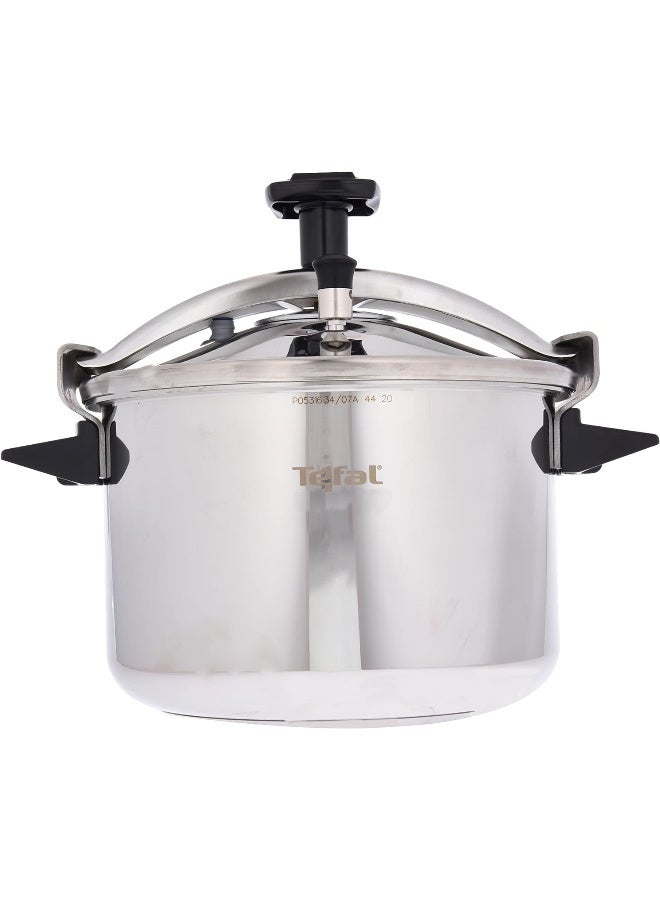 Tefal TEFAL Pressure Cooker | Authentique 10 L | Stainless Steel | 5 Security Systems | All Heat Sources Including Induction | 2 Years Warranty | P0531634 Silver  - Image 4