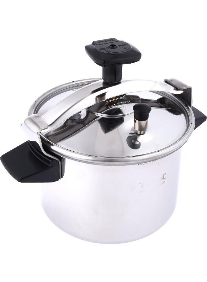 Tefal TEFAL Pressure Cooker | Authentique 6 L | Stainless Steel | 5 Security Systems | All Heat Sources Including Induction | 2 Years Warranty Silver  - Image 1