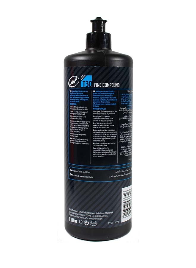 Turtle wax T30 Fine Compound  - Image 2