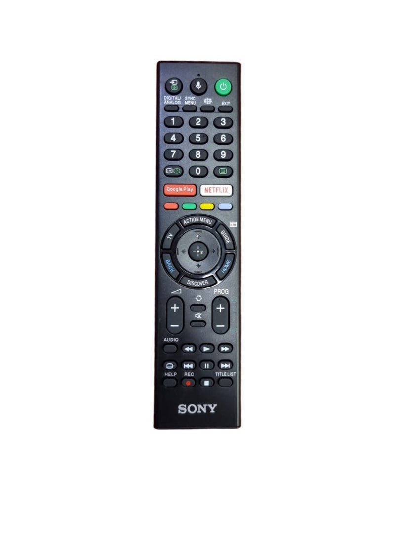 HCE Replacement Remote Control For Sony Smart tv Black - Image 1