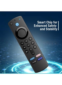 أتش سي إي جهاز التحكم عن بعد الصوتي البديل من الجيل الثالث من Excefore مناسب لجهاز Fire TV Stick Max Sub L5B83H L5B83G جهاز التحكم عن بعد الصوتي من الجيل الثاني  - Image 5