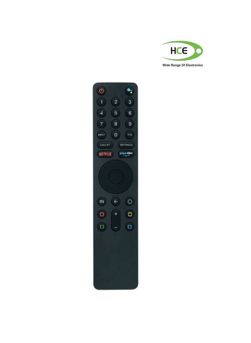 HCE Voice Control Remote Replacement for Xiaomi Smart TV Mi TV 4S 4A L55MS-5A L65M5-5ASP L32M5-5ASP L43M5-5ASP Black