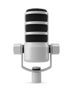 RODE Podmic Dynamic Podcasting Microphone PODMICW White  - Image 4