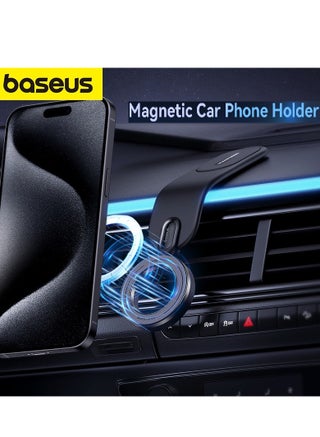MagSafe Car Mount Detachable, Bendable Aluminum Arm Magnetic Phone Holder for Car【20N Super Strong Magnets】 Cell Phone Mount for Car Dashboard Fit iPhone 15 14 13 Pro Max Mini Mag Safe Accessories Black - pnsku/N70094576V/45/_/1721705504/ce4a3d71-ed0d-4542-aee1-ab74ca173be0