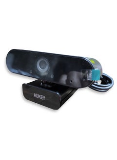 Aukey Usb Webcam 1080P Full HD , Built-in image Compression - Build in Digital Microphone Black  - Image 3