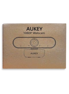 Aukey Usb Webcam 1080P Full HD , Built-in image Compression - Build in Digital Microphone Black  - Image 4