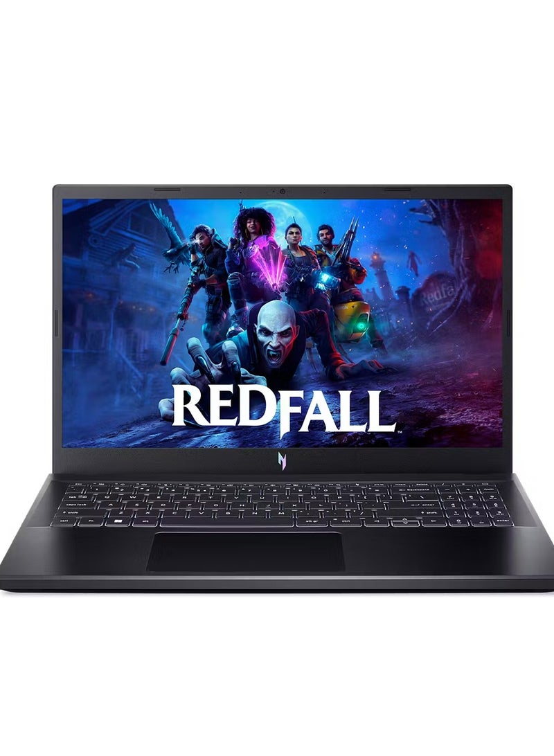Acer Nitro V 15 Gaming Laptop, 15.6Inch FHD IPS 144Hz Display, Intel Core i9-13900H, 32GB RAM, 1TB SSD, NVidia GeForce RTX 4060 8GB Graphics, Backlit KB, Windows 11 (NH.QQESA.004) English Obsidian Black  - Image 1
