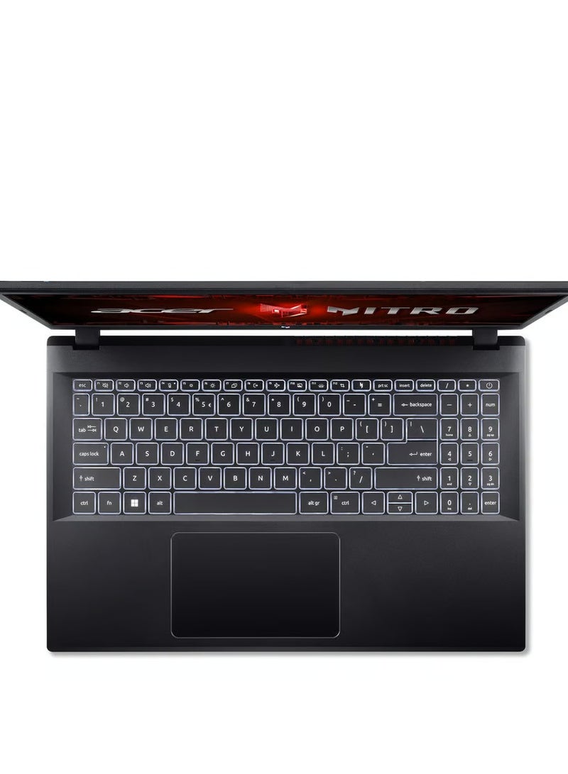 Nitro V 15 Gaming Laptop, 15.6Inch FHD IPS 144Hz Display, Intel Core i9-13900H, 32GB RAM, 1TB SSD, NVidia GeForce RTX 4060 8GB Graphics, Backlit KB, Windows 11 (NH.QQESA.004) English Obsidian Black