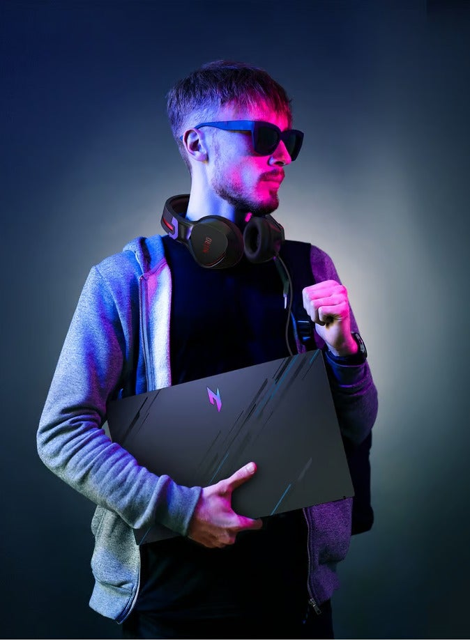 Acer Nitro V 15 Gaming Laptop, 15.6Inch FHD IPS 144Hz Display, Intel Core i9-13900H, 32GB RAM, 1TB SSD, NVidia GeForce RTX 4060 8GB Graphics, Backlit KB, Windows 11 (NH.QQESA.004) English Obsidian Black  - Image 3