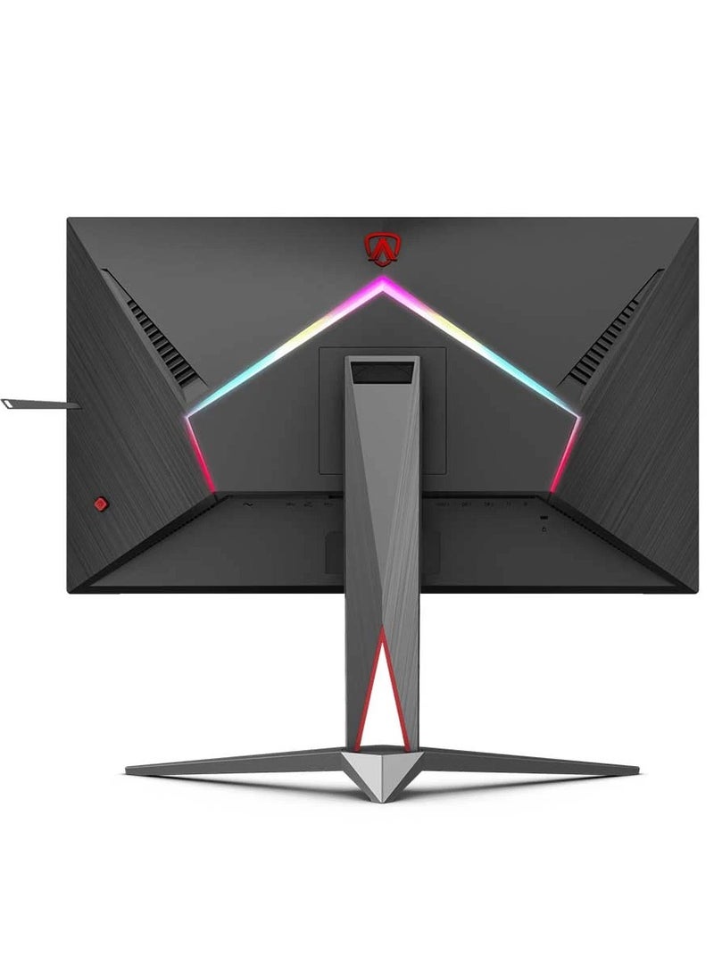 AOC AGON AG275FS GAMING 27" FHD (1920 x 1080) IPS HDR400 360Hz 0.5Ms HDMI 2.0, DP 1.4 - FreeSync Black & Grey  - Image 4