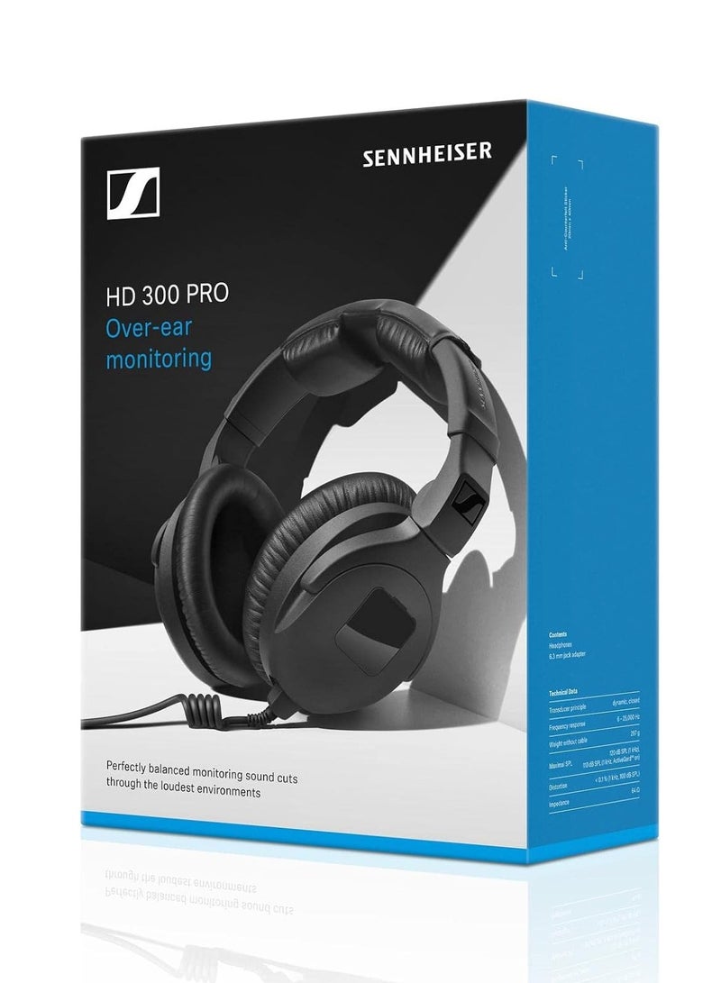 Sennheiser Pro Audio HD 300 PRO, Black  - Image 5