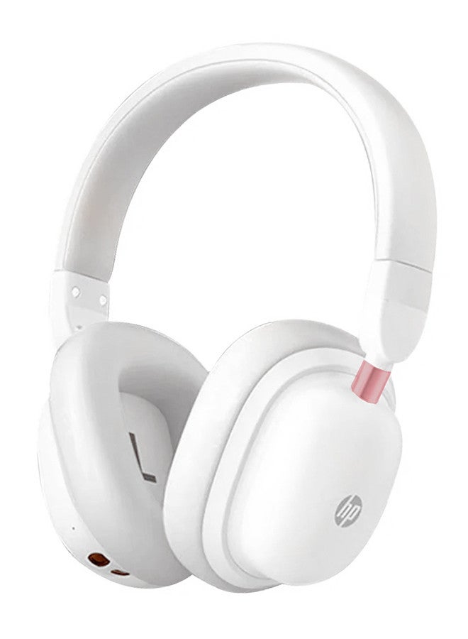 HP H231R Headphones Wireless Bluetooth 5.3 Sports Extra Long Standby Game Wired Computer Headphones White - Image 1