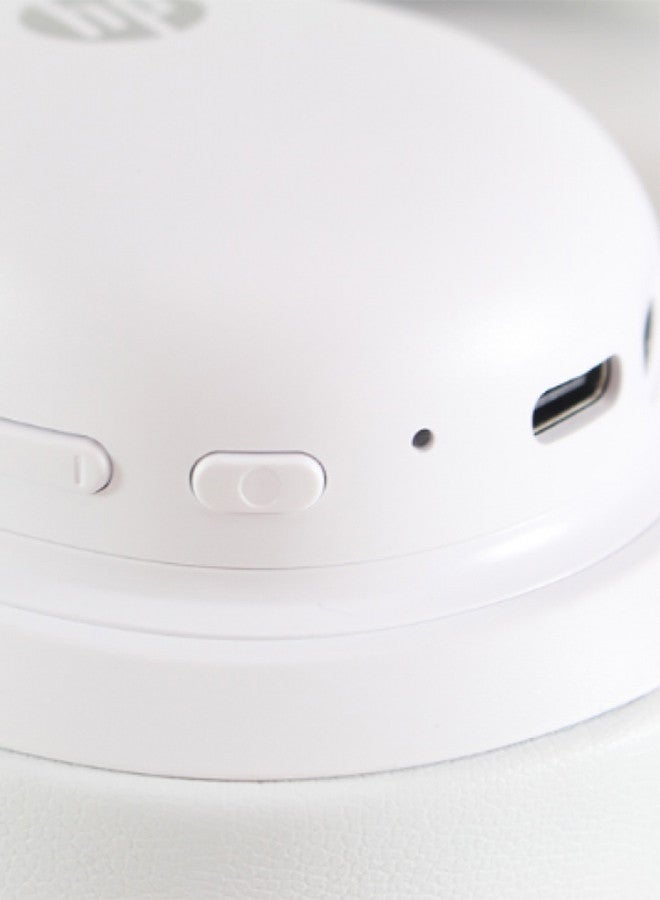HP H231R Headphones Wireless Bluetooth 5.3 Sports Extra Long Standby Game Wired Computer Headphones White - Image 5