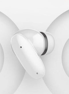 HP H10i Wireless Headphones with Touch Settings, Super Battery Life Portable Pocket True Wireless Headphones White  - Image 4