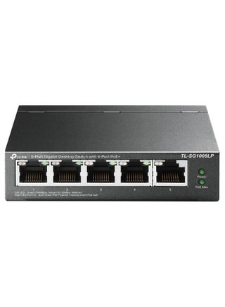 TL-SF1005LP is a 5-Port 10/100Mbps Desktop Switch with 4-Port PoE Black - pnsku/N70094620V/45/_/1721707299/3db5ba4e-9a93-44a4-9613-0689320e9a0f