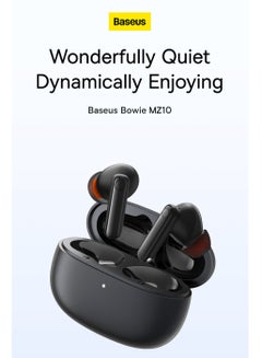 Baseus Baseus - Bowie MZ10 Wireless Noise Cancelling Headphones with 4 Microphones - Black Cosmic Black  - Image 3