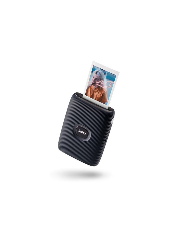 فوجي فيلم - طابعة Instax Mini Link 2 الفورية للهواتف الذكية باللون الأزرق الفضائي - Image 1