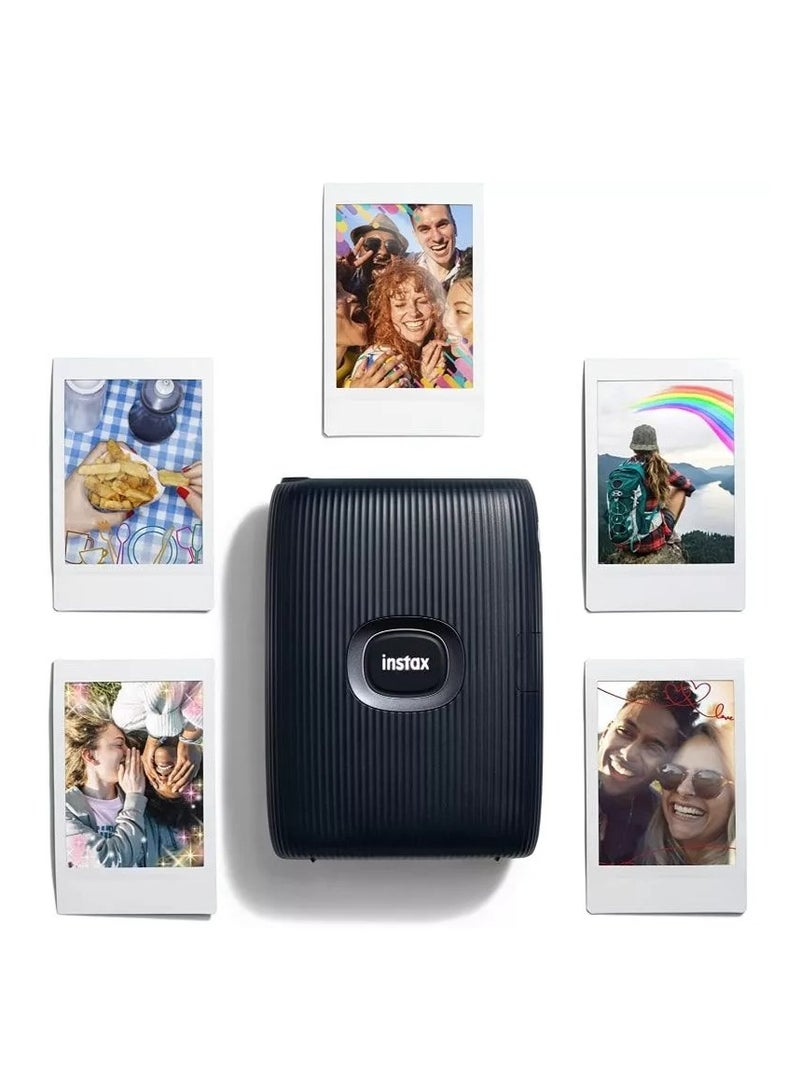 فوجي فيلم - طابعة Instax Mini Link 2 الفورية للهواتف الذكية باللون الأزرق الفضائي - Image 1