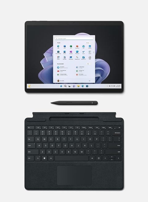 Ms Surface Pro 9 With Keyboard And Slim Pen 2 | 13” 2-In-1 Laptop/Tablet Pc | Intel Core I7-1255U | 16Gb Ram | 512Gb Ssd | Integrated Graphics | Windows 11 Home | Vq1-00001 English Graphite