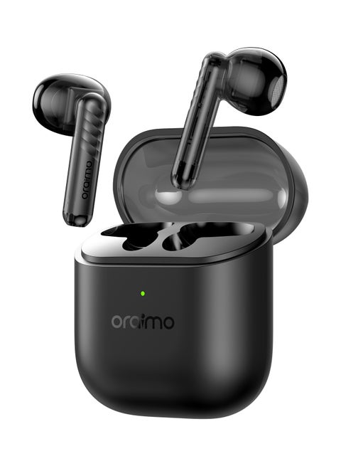 FreePods Neo True Wireless Earbuds 50H Play Time Bluetooth TWS Earphone with APP Control, Anifast Fast Charging,Sound360 Spatial Audio,Black Black