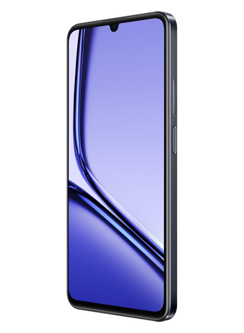 ريل مي نوت 50 ثنائي الشريحة باللون الأسود الداكن وذاكرة الوصول العشوائي (RAM) سعة 4 جيجابايت وذاكرة تخزين داخلية 256 جيجابايت ويدعم تقنية الجيل الرابع - الإصدار العالمي - Image 3