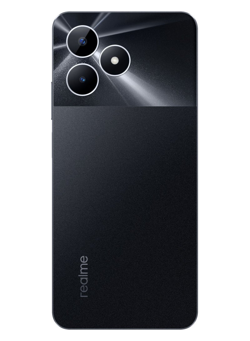 ريل مي نوت 50 ثنائي الشريحة باللون الأسود الداكن وذاكرة الوصول العشوائي (RAM) سعة 4 جيجابايت وذاكرة تخزين داخلية 256 جيجابايت ويدعم تقنية الجيل الرابع - الإصدار العالمي - Image 2