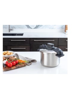 Tefal Secure Compact Pressure Cooker Stainless Steel Stainless Steel 8Liters  - Image 4
