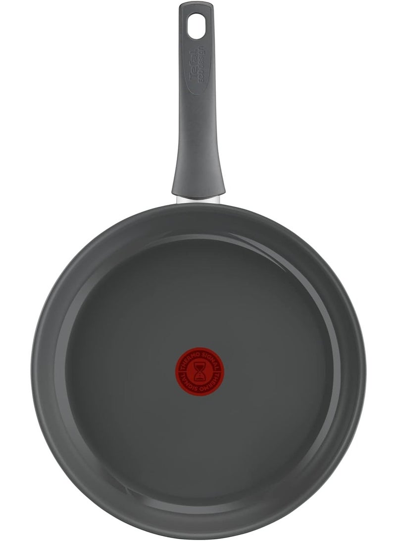 Tefal Renewal Non Stick Ceramic Coating Fry Pan Grey 30cm - Image 2