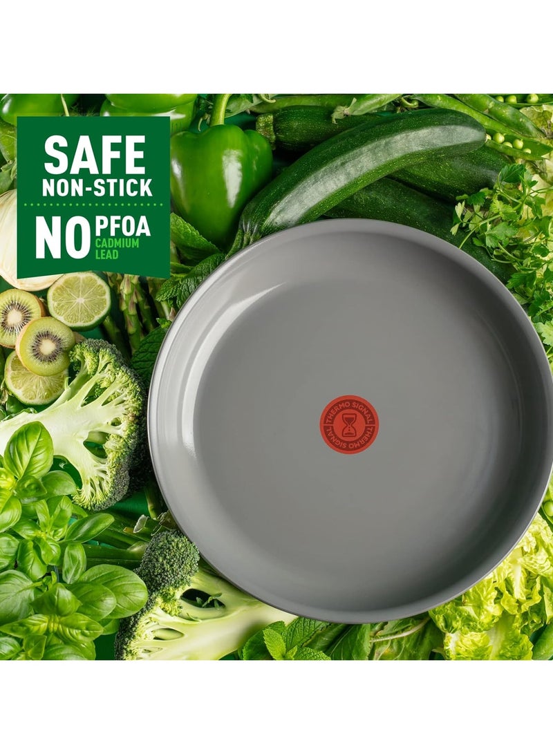 Tefal Renewal Non Stick Ceramic Coating Fry Pan 28 Cm Grey 28 cmcm - Image 5