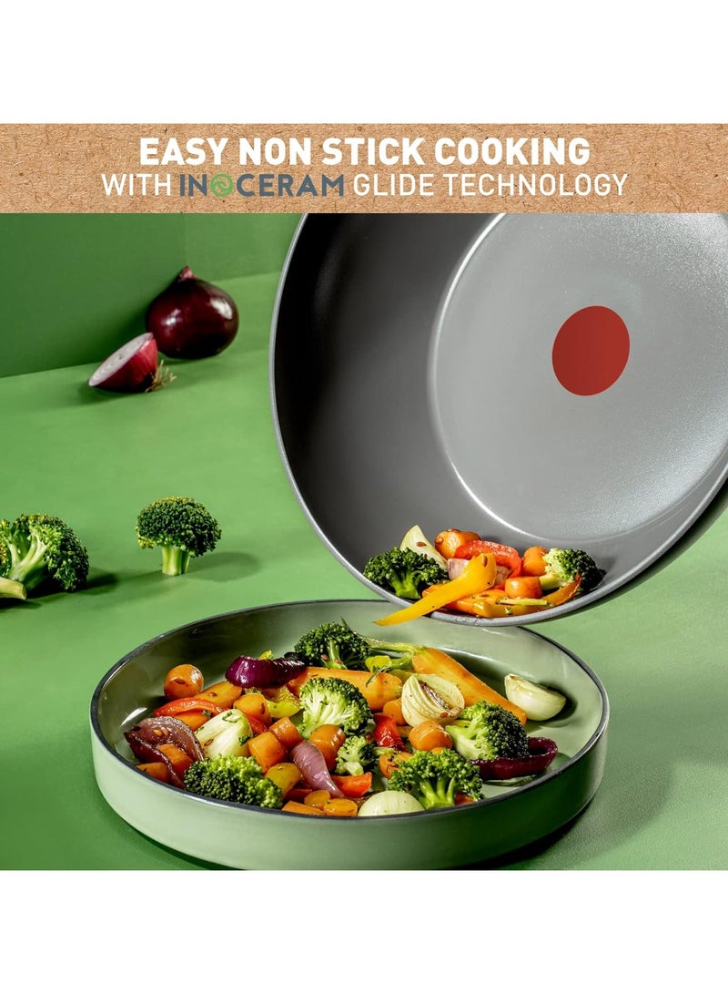Tefal Renewal Non Stick Ceramic Coating Wokpan Black Wokpancm - Image 5