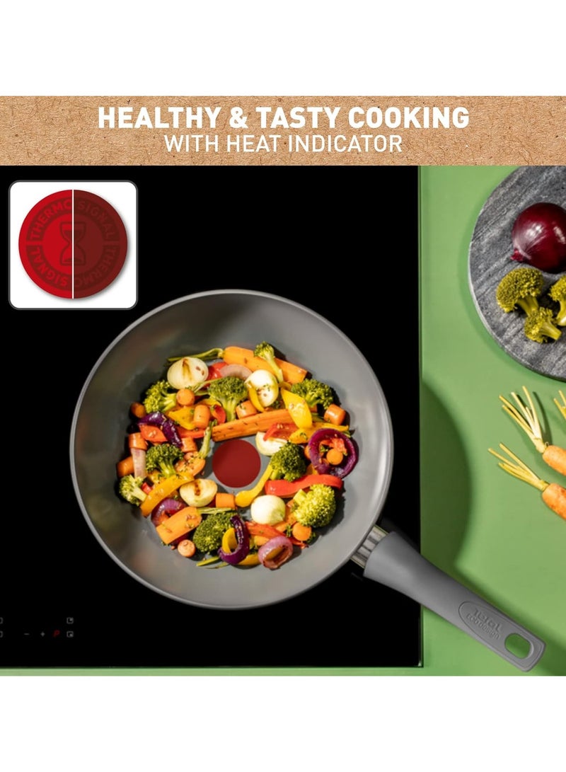 Tefal Renewal Non Stick Ceramic Coating Wokpan Black Wokpancm - Image 4