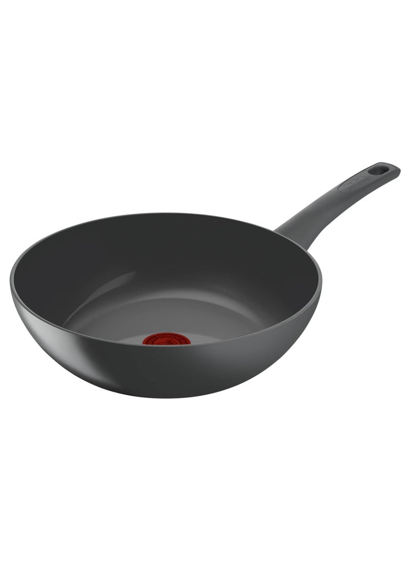 Tefal Renewal Non Stick Ceramic Coating Wokpan Black Wokpancm - Image 1