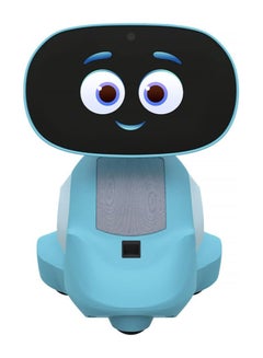 3 AI-Powered Smart Robot for Kids, STEM Learning Educational Robot, Interactive Voice Control Robot with App Control, Disney Stories, Coding Apps, Unlimited Games for Girls & Boys Ages 5-10 Blue