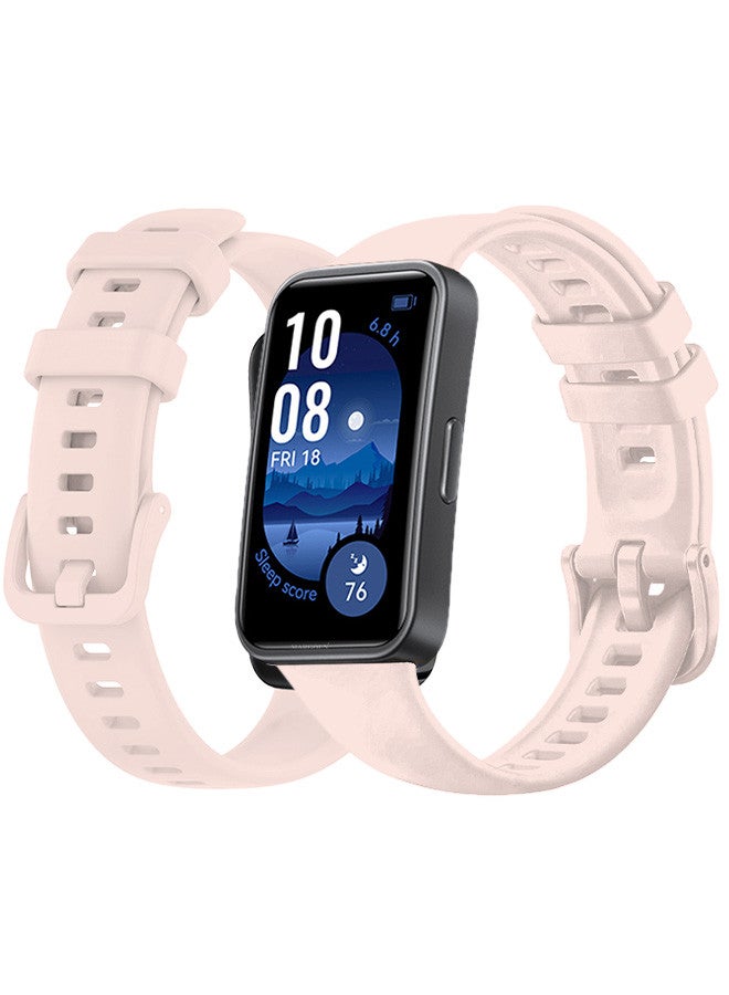 مارجون سوار هواوي باند 9 - حزام بديل من السيليكون الناعم لحزام الساعة الرياضية - Image 1