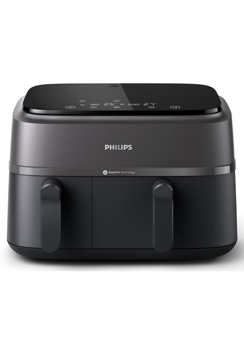 فيليبس مقلاة هوائية مزدوجة السلة من سلسلة 3000 بضمان لمدة عامين - Image 1