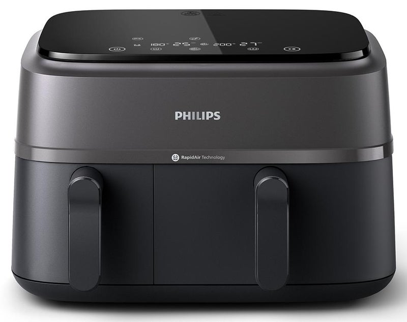 فيليبس مقلاة هوائية مزدوجة السلة من سلسلة 3000 بضمان لمدة عامين - Image 1