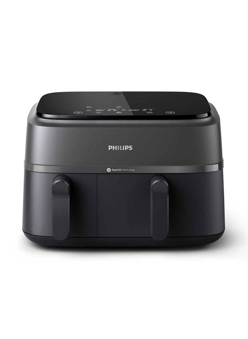 فيليبس مقلاة هوائية مزدوجة السلة من سلسلة 3000 بضمان لمدة عامين - Image 1