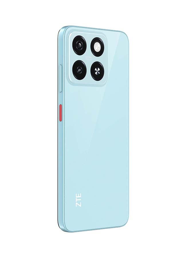 ZTE - Blade A55 Dual Sim 4+8GB RAM 128GB 4G Water Blue - Middle East Version - Image 1