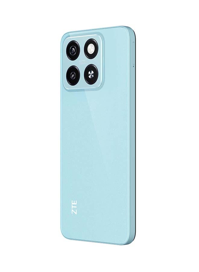 ZTE - Blade A55 Dual Sim 4+8GB RAM 128GB 4G Water Blue - Middle East Version - Image 1
