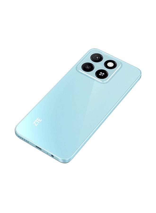 ZTE - Blade A55 Dual Sim 4+8GB RAM 128GB 4G Water Blue - Middle East Version - Image 1
