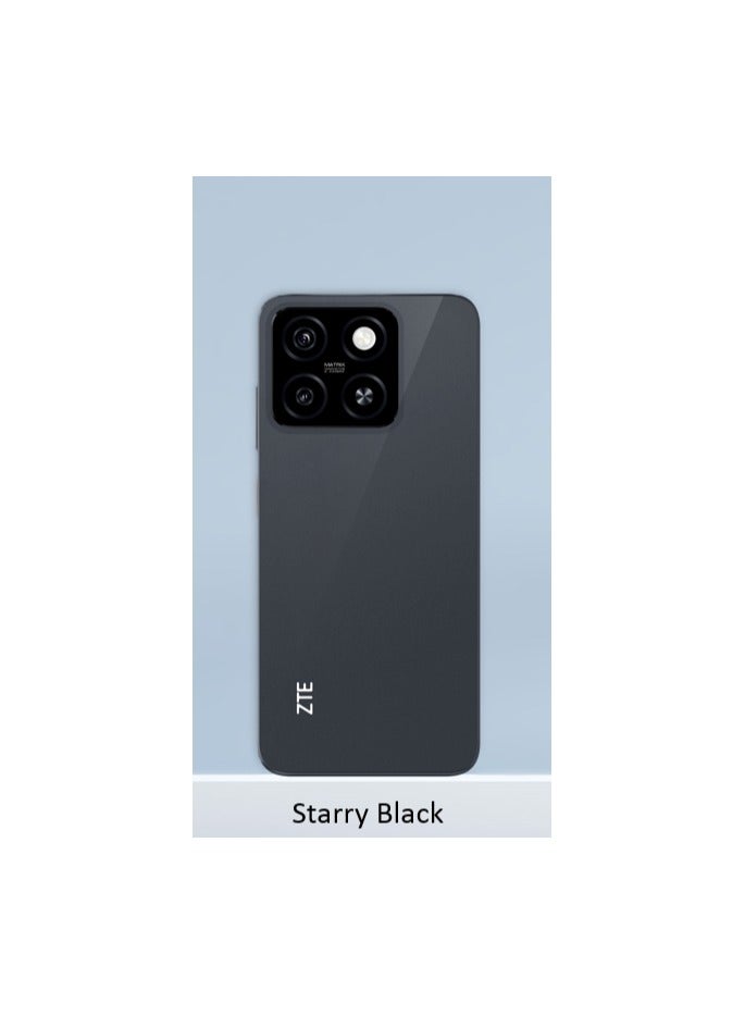 ZTE - Blade A55 Dual Sim 4+8GB RAM 128GB 4G Starry Black - Middle East Version - Image 1